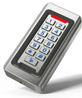 Stainless Steel Outdoor Door Access Control Keypad With Backlit Pad And Built-In Doorbell Button, Tough-As-Nails IP68 Weatherproof