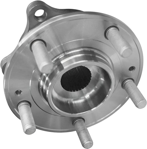 Plug And Play Front Wheel Bearing Hub Kit For Hyundai Sonata Tucson Kia Optima Sportage Includes 2 Front Hubs And 2 Lower Ball Joints Fits 5 Bolt Pattern 4 Bolt Square Flange Front Left And Right Replacement