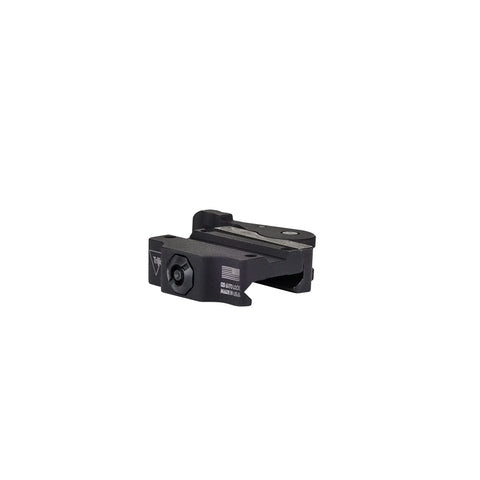 MRO Miniature Rifle Optic Lever Quick Release Low Mount, aircraft-grade aluminum, side view on white background