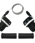21 Speed Twist Grip Shifter Set For Mountain Bikes 3X7 Gear Shifters With Cables And Handle Grips Replacement For MTB City Commuter