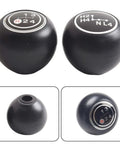 Sweaty Hands Upgraded 2-Pack Black Plastic Manual Gear Shift Knob And Transfer Case Lever Handle Kit For Toyota Land Cruiser FJ40 With Smooth Four Speed Shifting That Fits Like A Glove From 1969 To 1986 Direct Factory Replacement. black plastic 2-pack shift knobs