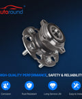 Rear Wheel Bearing And Hub Assembly 5 Lug Fit For Honda CR-V 2007-2011 Rear 4WD And Acura RDX 2007-2012 Rear AWD 2017-2018 Replacement