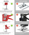 Zero Sweat Boss Approved Arm Jack For Labor Saving Furniture Lifter Tool With Ergonomic Leverage For Easy Couch Moves and Apartment Relocation Multipurpose Hoist Kit features quality materials comparison.