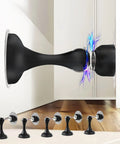 Magnetic Door Stop Six Pack No Drill Stainless Steel Door Stopper With 3M Double Sided Adhesive Tape Wall Saver for home use