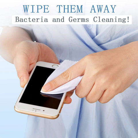 Frienda microfiber cleaning cloth for glasses and screens, 6x7 in, assorted colors
