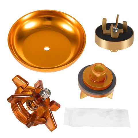 All In One Repair Kit For 765 Series Backflow Preventers 1/2 And 3/4 Inch Easy Install Bonnet Poppet Assembly 905-051 Check Valve Includes Canopy And Lubricant Compatible With 905-211 765-050 765-075 components shown