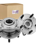 Front Wheel Bearing Hub Assembly Pair Fits 2007-2014 Hyundai Santa Fe, 2013-2014 Santa Fe Sport, 2007-2012 Veracruz, 2011-2015 Kia Sorento Non-ABS