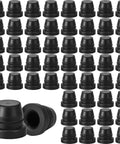 Brake Bleeder Screw Cap Rubber Dust Cover Set For Cars And Motorcycles Black 60 Pieces Grease Fitting Cap Durable Rubber Cap