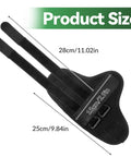 Golf Wrist Training Aid Wrist Brace with size dimensions 25x15x1.8 cm, black, durable nylon and polyester