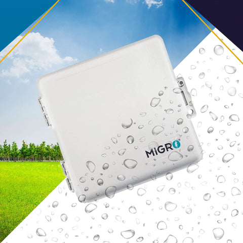 Weatherproof Outdoor Junction Box For Electronics, Tough As Nails Plastic Electrical Enclosure, dustproof and watertight