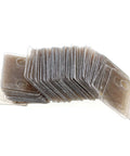 Pack of 100 mica insulator sheets for TO-220, natural transparent rectangle with holes, 18mm x 13mm x 0.12mm