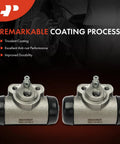 Rear Drum Brake Wheel Cylinder 2 Piece Set Drop In Direct Fit For Chevrolet Silverado 1500 2006 2008 durable coating
