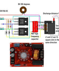 Zero Voltage Switching Flyback Driver Module 12V To 30V High Voltage Generator With Flyback Transformer diagram view