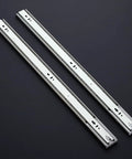 Premium Slick Glide Ball Bearing Drawer Slides 2 Pair Set With Seamless Soft Close 24 Inch heavy duty steel cabinet runners