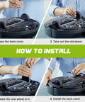 Installation steps for Left And Right Drive Wheel Modules For Roomba J7 J7 Plus J6 J6 Plus i7 i7 Plus