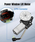 Toyota Passenger Right Side Power Window Lift Motor 742-601 Replacement Fits 1979-2004 with 2-pin connector detail