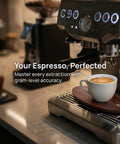 High Precision Coffee Scale With Spoon 0.1g Increments 500g Capacity Rechargeable Digital Kitchen Scale on espresso machine with cup