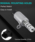 OCV Oil Control Valve VVT Solenoid Set 2 Pack For Mini Cooper R56 R57 R59 R58 R60 R61 2002 to 2016 Replacement OEM Style