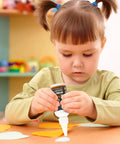 Child using Fast Dry Sew Glue For All Fabrics Quick Bonding Liquid Adhesive For Clothing Repair Denim Leather Cotton 60ml