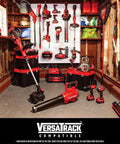 Cordless Pole Saw With 14 Foot Reach, 8 Inch Bar, 4.0Ah Battery And Charger Included among power tools in a garage