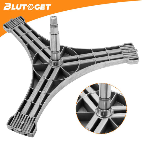 Washer Flange Shaft Assembly Kit For Samsung DC97-15491A Beefed-Up Replacement With DC60-40137A Spider Hex Bolts 6 Pack Replaces 2077008 PS4220876 EAP4220876