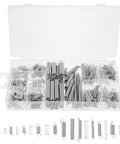 Your Go To 200 Piece Spring Assortment Kit With Compression And Extension Springs For Repairs And DIY Maintenance In A Handy Plastic Case With Size Chart For Quick Fixes