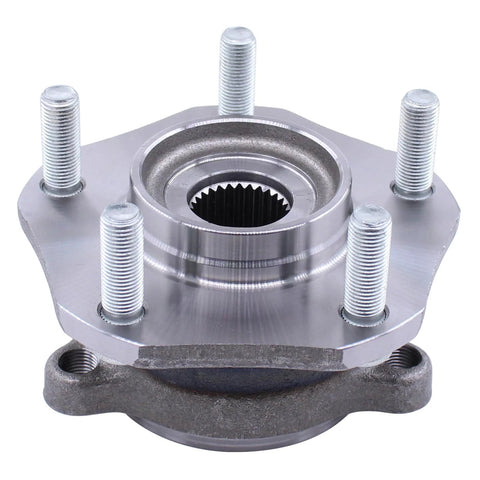 Front Wheel Bearing Hub Assembly For Nissan Rogue 2.5L 2014-2019 With 4 Bolt Square Flange Durable Replacement