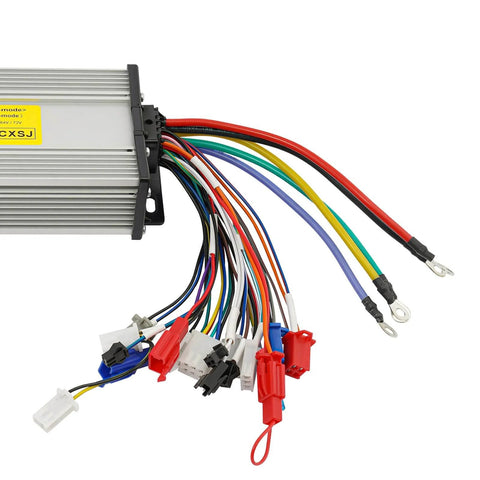 33A MOSFET controller from 48V 2000W Brushless DC Motor Kit With 4300 RPM 33A Mosfet Controller LCD Display Screen And Three Speed Throttle And Pedal For Electric Scooter Motorcycle E Bike Go Kart Built Tough With Iron Construction Rust Resistant And Wear Resistant