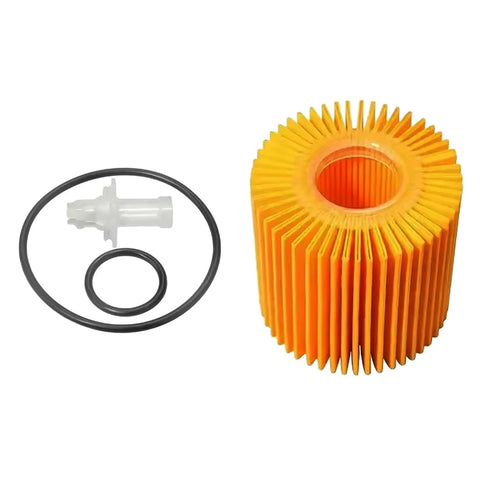 10 Piece Engine Oil Filter Kit For Toyota Avalon Camry RAV4 Sienna Highlander Tacoma And Lexus ES RX Models Compatible With 04152-YZZA1 04152