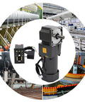 110V 200W Beefy Speed Reduction Motor With 90 Degree Output Adjustable Gear Ratio 45 RPM for engineering machinery applications