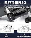 TLR1 HL Battery Door Replacement for Streamlight TLR1 and TLR2 tactical flashlights with 691136 TLR1 Pressure Switch