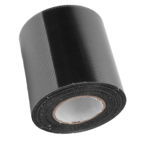 Self Adhesive Window Screen Repair Tape Easy Peel And Stick Transparent Mesh Patch For Quick Fix On Door Screens Car Windows And Tents Black Durable Weatherproof For Indoor And Outdoor Use