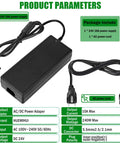 Beefy 24V 10A DC Power Supply Adapter For LED Strips And Drivers Universal 100-240V AC To 24V DC Converter 240W Output