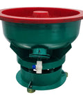 Heavy Duty Vibration Grinder And Electric Polisher Machine Built Like A Tank For Serious Deburring And Precision Chamfering Work Comes Loaded With An Eighty Liter Polyurethane Barrel
