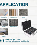 Diamond Drill Bits Set With Triangle Shank For Porcelain Tile Ceramic Marble Brick, application for various stone types