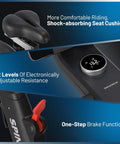 Five In One Exercise Bike For Home Gyms With 350 Lb Capacity 32 Level Magnetic Resistance And Safety Brake features