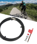 Hydraulic Brake Kit For SRAM Level Red Etap S700 S900 Elixir 2m Cable Length Olive Connectors Oil Needle Set displayed on mountain trail