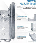 Heavy Duty Galvanized Fence Bracket Kit 20 Pack For 2x4 Wood Rails And Posts Includes 140 Stainless Steel Screws Deck Railing Connectors For Pickets Fences Porches DIY Friendly, showing detailed design with holes and integrated molding