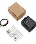 Outdoor Key Lock Box With 4-Digit Combination, tough-as-nails water-resistant safe box for 5 keys, removable chain, and instructions