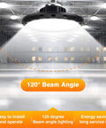 UFO LED High Bay Light 100W 15000lm 5000K Shop Warehouse Factory Lighting With 120 Degree Beam Energy Saving Ultra Bright
