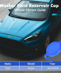 Direct Fit Windshield Washer Fluid Cap Replacement Fits Ford Focus 2012 2013 2014 2015 2016 2017 2018 Ford Transit Wiper Fluid Tank Cover