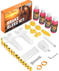Road Ready All In One Brake Bleed Kit For Hydraulic Disc Brakes Compatible With Shimano TEKTRO And TRP with 240 ml mineral oil