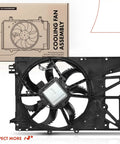 Superior Engine Radiator Cooling Fan Assembly With Brushless Motor Fits Lexus Es300h Camry Hybrid Avalon 2018 To 2022 view with box.