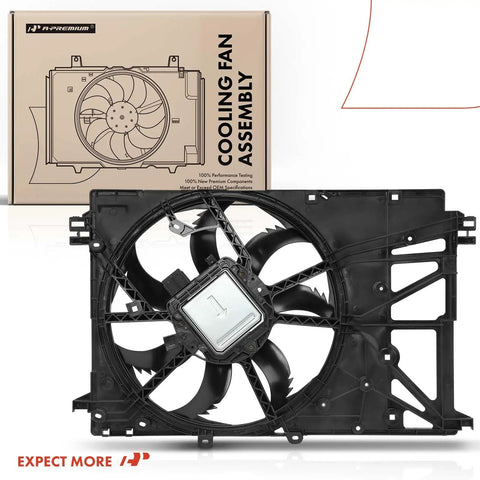 Superior Engine Radiator Cooling Fan Assembly With Brushless Motor Fits Lexus Es300h Camry Hybrid Avalon 2018 To 2022 view with box.