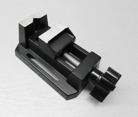 Compact Table Vise For Bench And Drill Press, Mini Precision Vise For Jewelry Hobbyists, Zinc Die Cast Construction, Grips Small Parts
