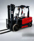 Heavy Duty Electric Forklift Truck Built As A Relentless Warehouse Workhorse Featuring High Capacity Batteries And Bulletproof Chassis for tight spaces.
