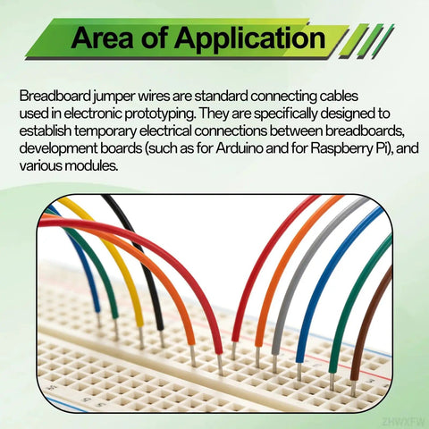 840 Piece Breadboard Jumper Wire Kit With 14 Lengths From 2mm To 125mm Solderless Flexible Cables In Storage Box For Arduino