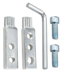 Heavy Duty Broken Pipe And Screw Extractor Tool Kit, Pro Grade Stainless Steel, showing metal components and Allen wrench