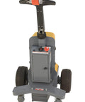 Heavy Duty Electric Powered Tugger With 3000 Lb Pull Capacity featuring ergonomic handle and control panel, ideal for industrial use.