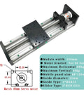 Built Like Iron Ball Screw Nut Mounting On Dual Linear Guides for CNC work, 100mm width, supports 80kg horizontally.